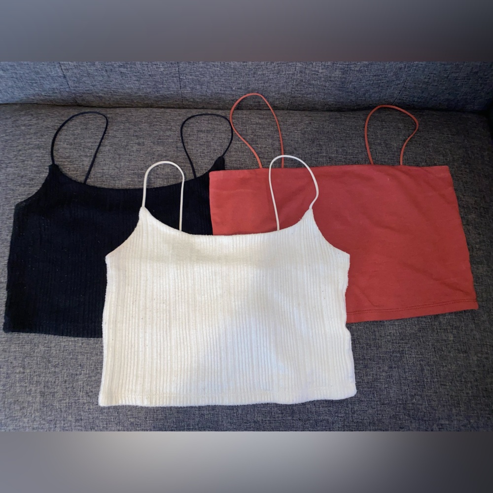 Aeropostale Seriously Soft Bungee Cami 3 Pack